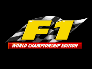 F1 World Championship Edition title screen for Super Nintendo